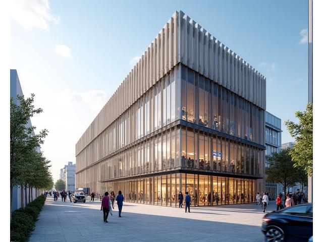 Centre commercial moderne à Lyon