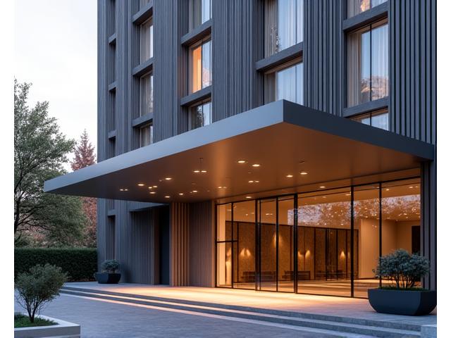 Hôtel moderne construit à Lyon